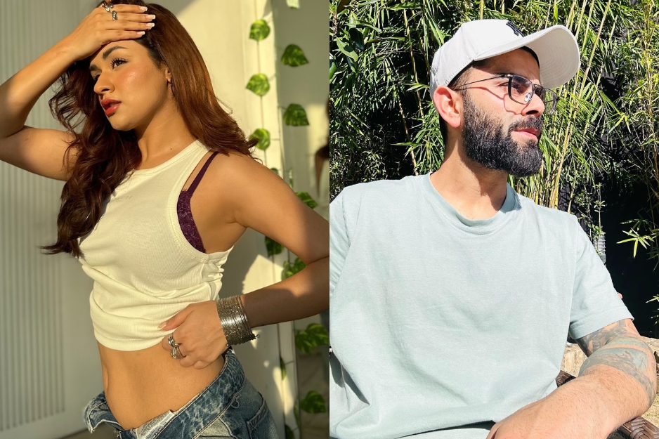 Virat Kohli and Avneet Kaur Image